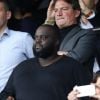 Issa Doumbia dans les tribunes lors du match de ligue des champions de l'UEFA opposant le Paris Saint-Germain contre l'Étoile rouge de Belgrade au parc des Princes à Paris, France, le 3 octobre 2018. Le PSG gagne 6-1. © Cyril Moreau/Bestimage