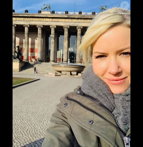 Dido en mode selfie à Berlin, janvier 2019