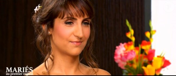 Mariage de Nolwenn et Florian dans "Mariés au premier regard 3" - M6, 18 février 2019
