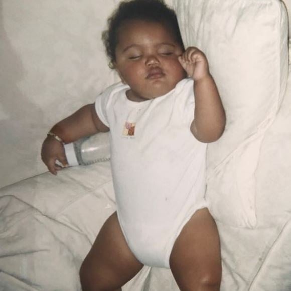 Harvey, le fils de Katie Price et de l'ancien footballeur Dwight Yorke. 2018.