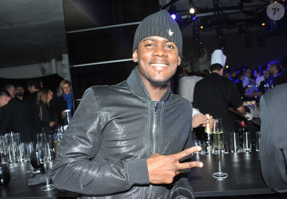 Black Mesrimes (Sexion d'Assaut) à la soiree de lancement de la console Playstation 4 Sony au centre culturel alternatif Electric a Paris le 28 novembre 2013.