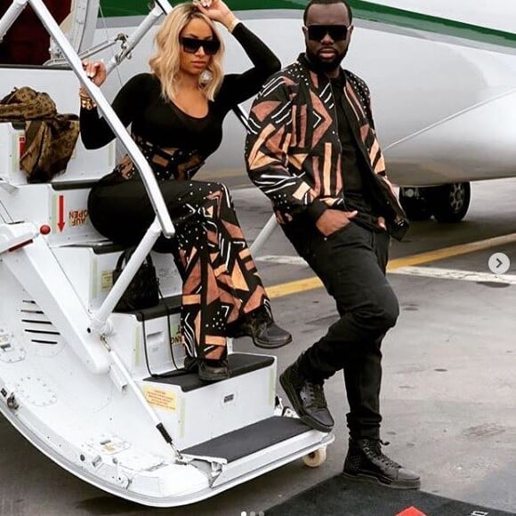 Demdem et Maître Gims à l'occasion d'un voyage à Abidjan. Instagram, le 27 janvier 2019.