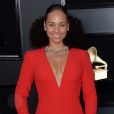 Alicia Keys - Les célébrités arrivent à la 61ème soirée annuelle des GRAMMY Awards à Los Angeles, le 10 février 2019