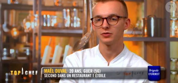 Maël dans "Top Chef 10" mercredi 13 février 2019 sur M6.