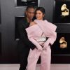 Travis Scott et Kylie Jenner - Les célébrités arrivent à la 61ème soirée annuelle des GRAMMY Awards à Los Angeles, le 10 février 2019.