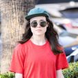 Exclusif - Ellen Page est allée faire des courses dans le magasin Whole Foods Market à West Hollywood, le 19 juillet 2018.
