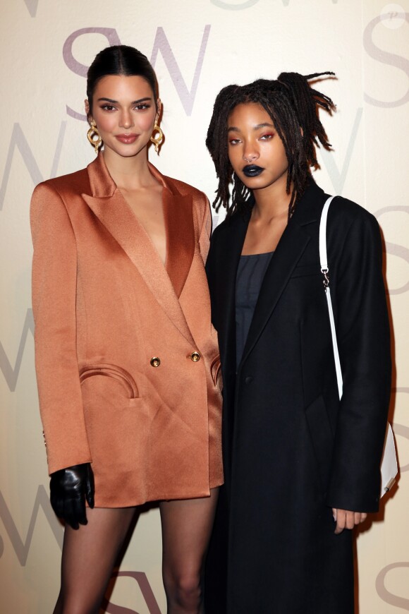 Kendall Jenner et Willow Smith assistent au lancement de #SWWalk de Stuart Weitzman à New York. Le 12 février 2019.