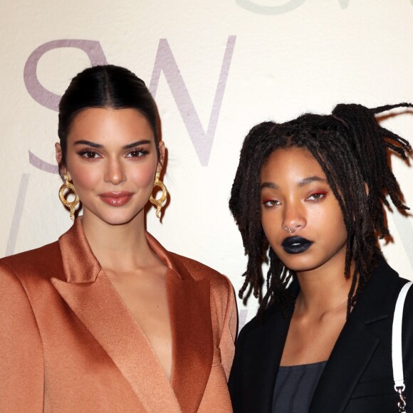 Kendall Jenner et Willow Smith assistent au lancement de #SWWalk de Stuart Weitzman à New York. Le 12 février 2019.