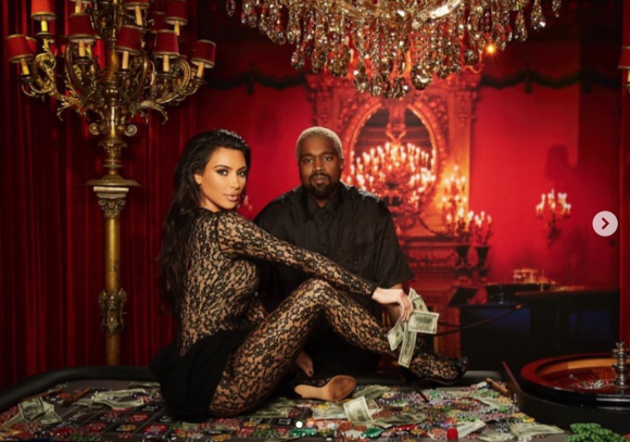 Kim Kardashian, Kanye West, Chrissy Teigen et John Legend - Soirée d'anniversaire de John Legend (40 ans) à Beverly Hills. Le 12 janvier 2019.