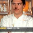 Damien lors du quatrième épisode de "Top Chef" saison 10, le 27 février 2019 sur M6.