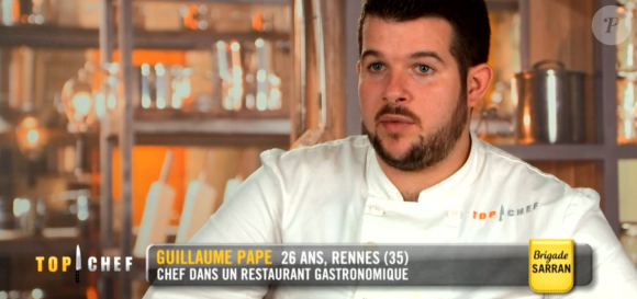 Guillaume lors du quatrième épisode de "Top Chef" saison 10, le 27 février 2019 sur M6.