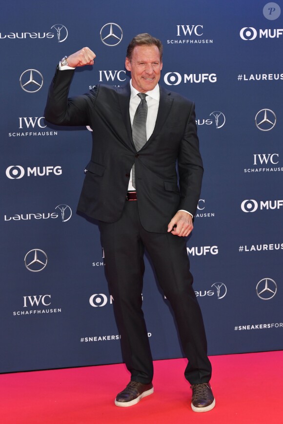 Ralf Moeller - Les célébrités posent sur le tapis rouge lors de la soirée des "Laureus World sports Awards" à Monaco le 18 février 2019