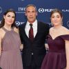 Mike Horn et ses filles - Les célébrités posent sur le tapis rouge lors de la soirée des "Laureus World sports Awards" à Monaco le 18 février 2019