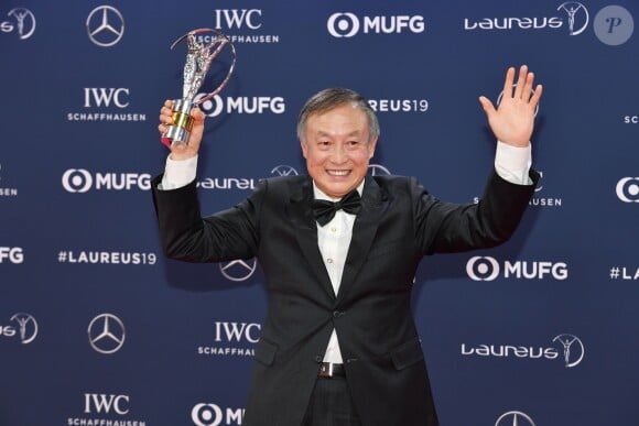 Xia Boyu - Les célébrités posent sur le tapis rouge lors de la soirée des "Laureus World sports Awards" à Monaco le 18 février 2019