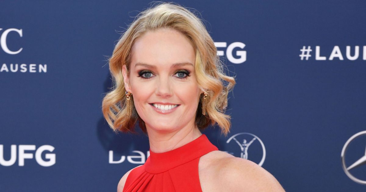 Amanda Davies lors de la soirée des Laureus World sports Awards à