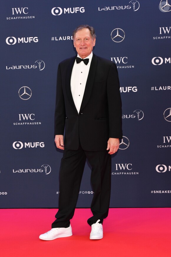 Franz Klammer lors de la soirée des "Laureus World sports Awards" à Monaco, le 18 février 2019. © Bruno Bebert/Bestimage