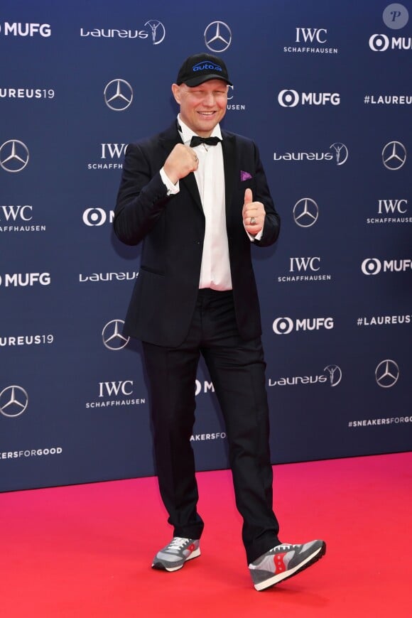 Axel Schulz lors de la soirée des "Laureus World sports Awards" à Monaco, le 18 février 2019. © Bruno Bebert/Bestimage