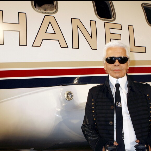 Karl Lagerfeld à Santa Monica. Mai 2007.