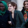 Aïssata Lam, Emma Watson - Les participants à la réunion du conseil consultatif pour l'égalité entre les femmes et les hommes sont accueillis par B.Macron au palais de l'Elysée à Paris le 19 février 2019. © Cyril Moreau / Bestimage