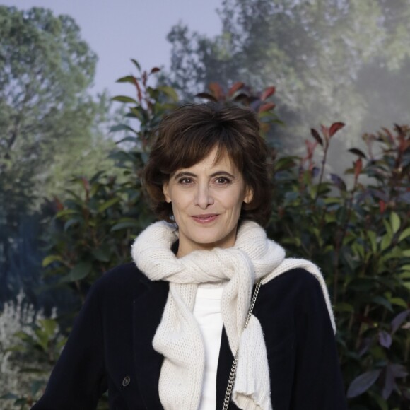 Inès de La Fressange au défilé Chanel au Grand Palais lors de la Fashion Week Haute Couture collection printemps/été 2019 de Paris, France, le 22 janvier 2019. © Olivier Borde/Bestimage