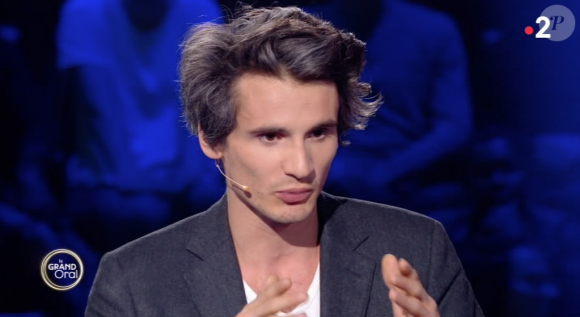 Norman Damidot dans "Le Grand oral" sur France 2 le 19 février 2019.