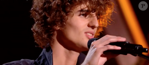 Léonard dans "The Voice 8" sur TF1, le 23 février 2019.