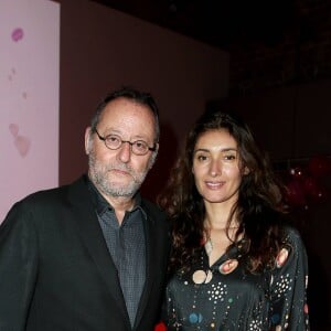 Exclusif - Prix spécial - No web - Jean Reno et sa femme Zofia Borucka - Le Prix Clarins pour l'enfance fête ses 20 ans et récompense sa nouvelle femme de coeur Laeticia Hallyday pour son association La Bonne Étoile à l'hôtel Salomon de Rothschild à Paris, France, le 14 mars 2017. © Borde-Jacovides/Bestimage