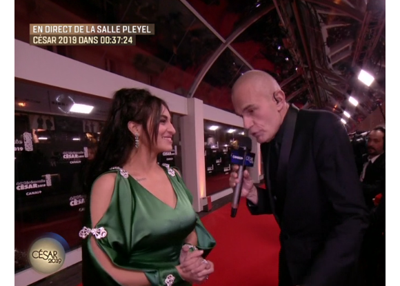 Camélia Jordana - Arrivées sur le tapis rouge de la cérémonie des César le 22 février 2019