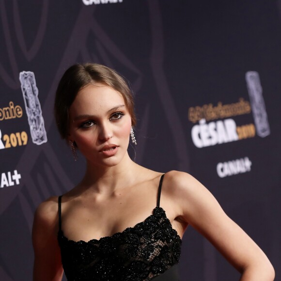 Lily-Rose Depp - Photocall de la 44e cérémonie des César à la salle Pleyel à Paris. Le 22 février 2019 © Borde-Jacovides / Bestimage