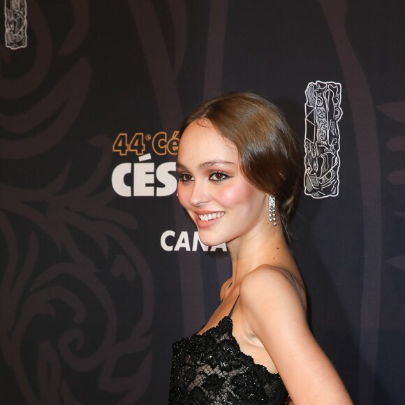 Lily-Rose Depp - Photocall de la 44e cérémonie des César à la salle Pleyel à Paris. Le 22 février 2019 © Borde-Jacovides / Bestimage