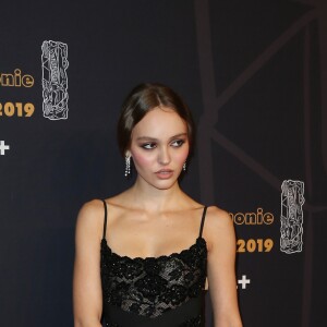 Lily-Rose Depp - Photocall de la 44e cérémonie des César à la salle Pleyel à Paris. Le 22 février 2019 © Borde-Jacovides / Bestimage