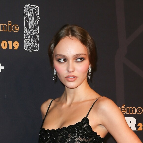 Lily-Rose Depp - Photocall de la 44e cérémonie des César à la salle Pleyel à Paris. Le 22 février 2019 © Borde-Jacovides / Bestimage