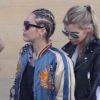 Miley Cyrus et sa compagne Stella Maxwell sont allées déjeuner au restaurant Nobu à Malibu, le 11 juillet 2015  Actress Miley Cyrus and her girlfriend Stella Maxwell spotted out for lunch at Nobu in Malibu, California on July 11, 201511/07/2015 - Malibu