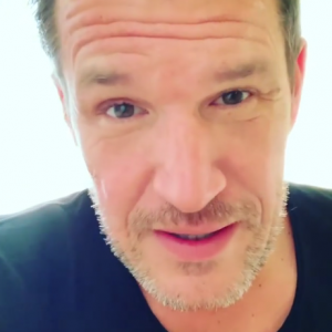 Benjamin Castaldi à l'hôpital le 11 décembre 2018.