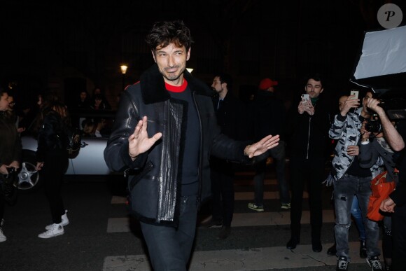 Andres Velencoso Segura - Arrivée des people au défilé Tommy Hilfiger TOMMYNOW lors de la Fashion Week de Paris, le 2 mars 2019.