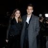 Olivia Palermo et son mari Johannes Huebl - Arrivée des people au défilé Tommy Hilfiger TOMMYNOW lors de la Fashion Week de Paris, le 2 mars 2019.