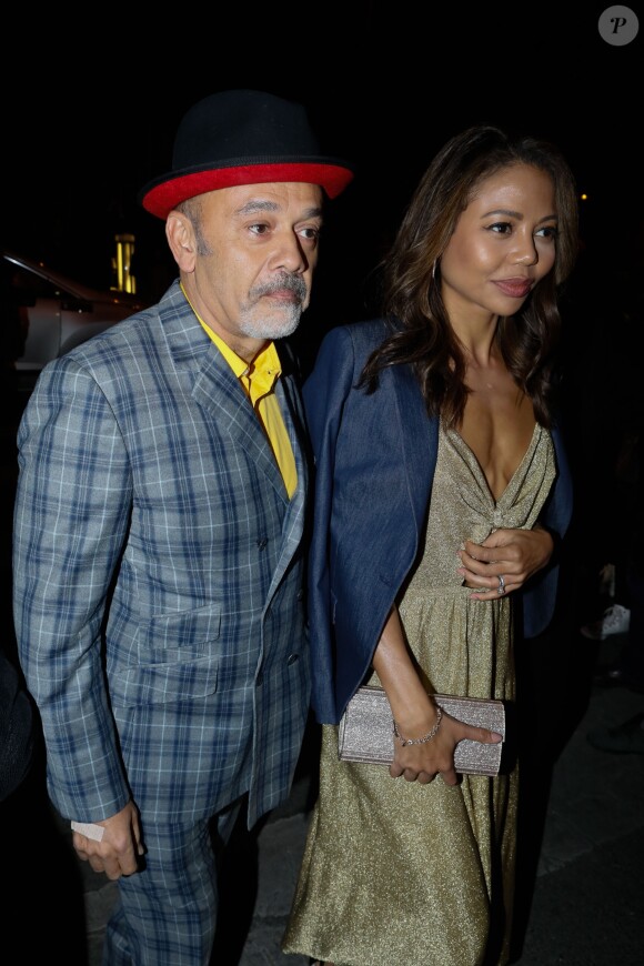 Christian Louboutin, Emma Weymouth - Arrivée des people au défilé Tommy Hilfiger TOMMYNOW lors de la Fashion Week de Paris, le 2 mars 2019.