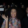 Yara Shahidi - Arrivée des people au défilé Tommy Hilfiger TOMMYNOW lors de la Fashion Week de Paris, le 2 mars 2019.