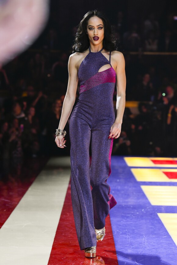 Alanna Arrington - Défilé Tommy Hilfiger TOMMYNOW lors de la Fashion Week de Paris, le 2 mars 2019.
