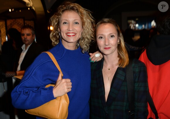 Exclusif - Alexandra Lamy et sa soeur Audrey Lamy - Cocktail pour la celébration de l'hôtel Gajoen Tokyo dans le 7ème arrondissement à Paris le 15 novembre 2018. Accueillies par l'équipe de l’hôtel Gajoen Tokyo en tenues traditionnelles, de nombreuses personnalités s’étaient réunies à la « Secret Gallery » pour célébrer l’un des hôtels les plus mythique du Japon : l’hôtel Gajoen Tokyo. © Veeren/Bestimage