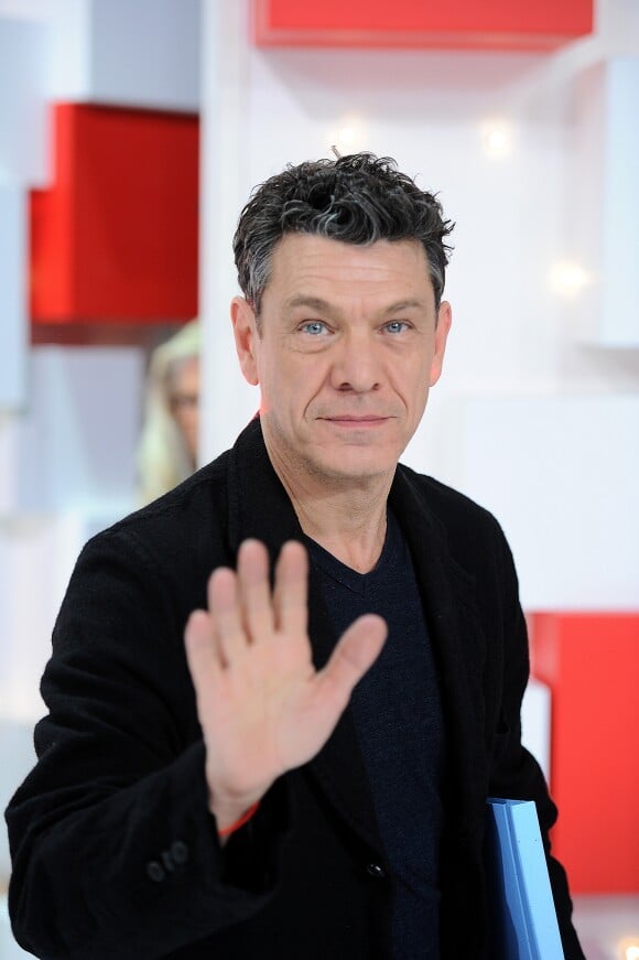 Exclusif - Marc Lavoine - Enregistrement de l'émission "Vivement Dimanche" au studio Gabriel à Paris le 31 octobre 2018. L'émision sera diffusée le 18 novembre 2018. © Guillaume Gaffiot/Bestimage