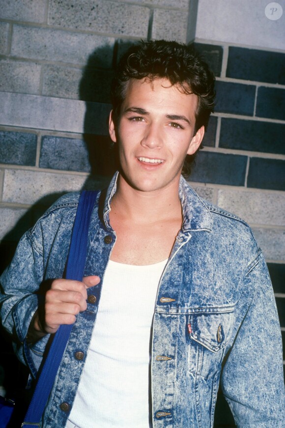 Luke Perry en 1987.