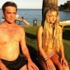 John Michie publie une photo avec sa fille Louella sur Instagram le 5 janvier 2018.