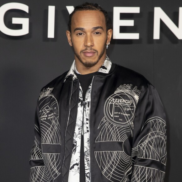 Lewis Hamilton au photocall du défilé de mode Givenchy collection prêt-à-porter Automne-Hiver 2019/2020 lors de la fashion week à Paris, France, le 3 mars 2019. © Olivier Borde/Bestimage