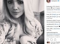 Kate Upton maman : un doux moment d'allaitement avec son bébé