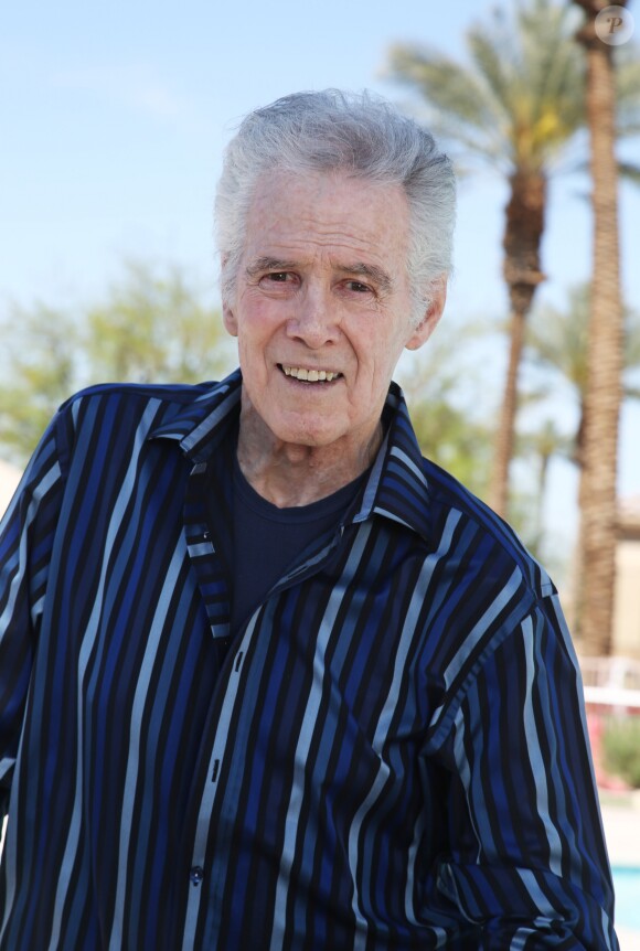 Exclusif - Jed Allan pose à Palm Desert, le 21 mars 2015. Jed a incarné un des piliers de la série américaine "Santa Barbara" puis a joué dans la série "Beverly Hills".