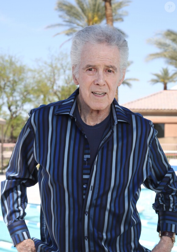 Exclusif - Jed Allan pose à Palm Desert, le 21 mars 2015. Jed a incarné un des piliers de la série américaine "Santa Barbara" puis a joué dans la série "Beverly Hills".