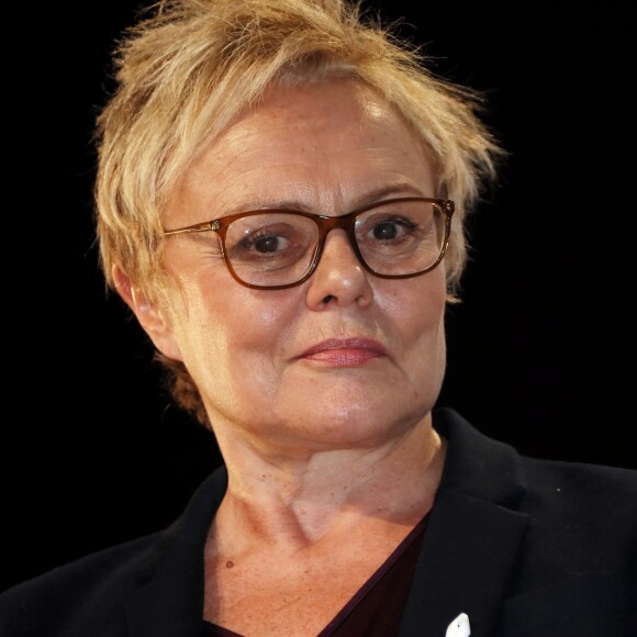 Muriel Robin (Pyrénnée d'honneur pour l'ensemble de sa carrière) - Remise de prix lors du 21e Festival des créations Télévisuelles de Luchon le 9 février 209. © Patrick Bernard / Bestimage