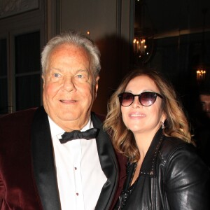 Massimo Gargia, Hélène Ségara - Dîner de la 42ème édition du Prix The Best au cercle de l'union interaliée à Paris le 25 janvier 2019. © Philippe Baldini/Bestimage