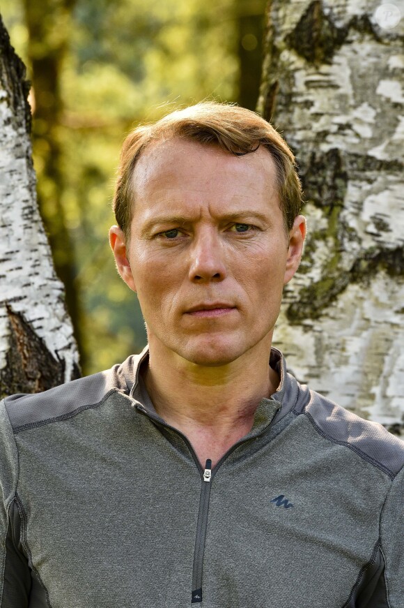 Exclusif - Hervé Sogne - Tournage du téléfilm "Meurtres en Lorraine" avec la participation de Stéphane Bern au Plan incliné de Saint-Louis-Arzviller le 23 juillet 2018. © Pierre Perusseau / Bestimage
